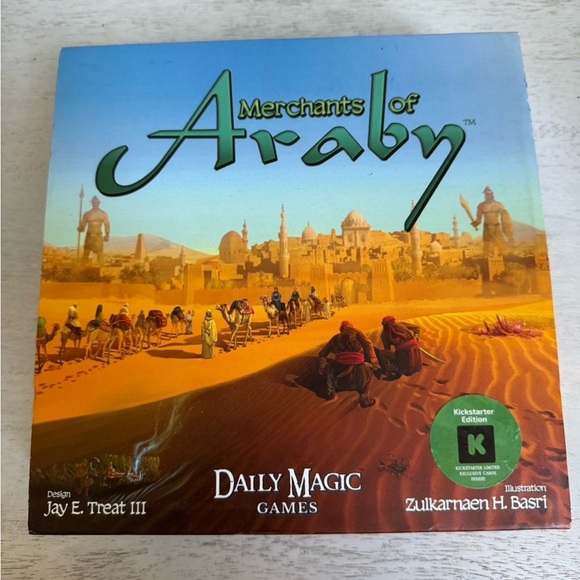 Merchants of Araby board game - kickstarter edition - Picture 1 of 2